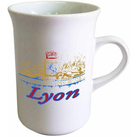 Tasse allongée pour le thé en céramique Lyon by Cbkreation