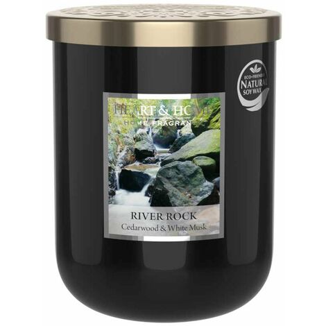 Grande bougie heart and home eau vive et sous Bois (1/2)
