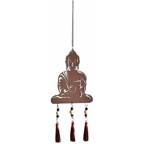 Signes Grimalt Décoration du pendentif métallique  Bouddha Bouddh Brown Metal 1x16x66cm 24610 (1/3)