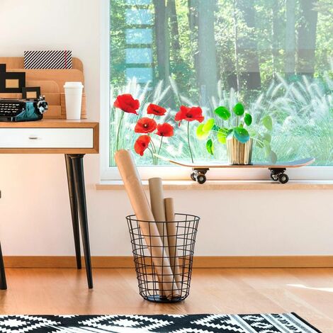 Autocollant de vitre pots de plantes PLANTES | Maisons du Monde
