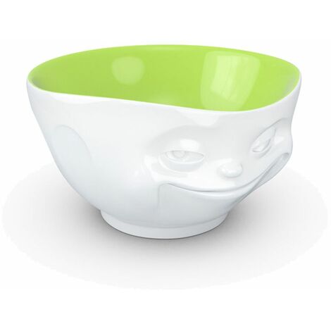 Grand bol en porcelaine hôtelière Tassen Grinning Pistache (1/3)