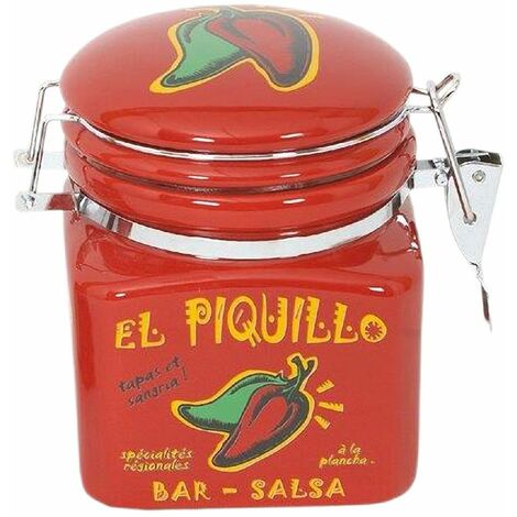 Bocal Hermétique Bar salsa rouge