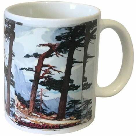 Tasse Céramique Corse Rouge CBKcreation - Neuf, Made In France, Idéal Café/thé