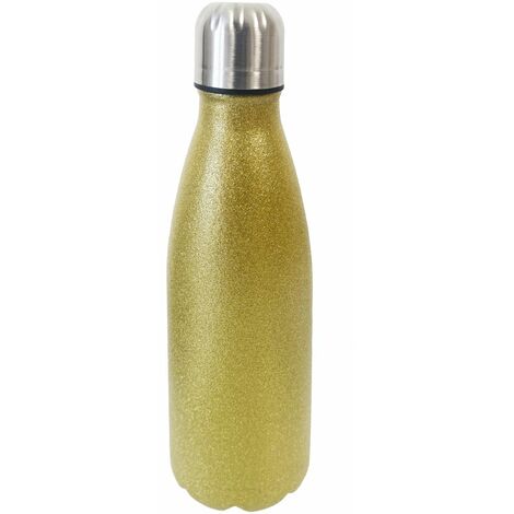 Bouteille Thermos Doré en inox - by Cbkreation (1/2)