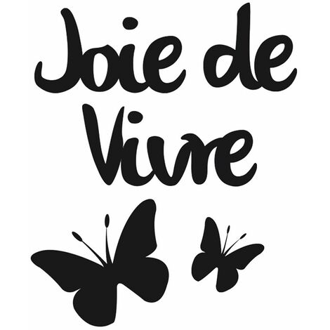 Autocollant Mural  Joie de vivre (1/2)