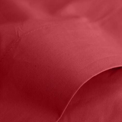 Drap housse Rubis en percale de coton 80 fils 90 x 190 x 30 cm (1/2)