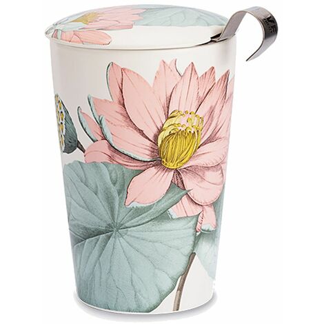 Tasse en porcelaine à double paroi avec infuseur - Padma (1/3)