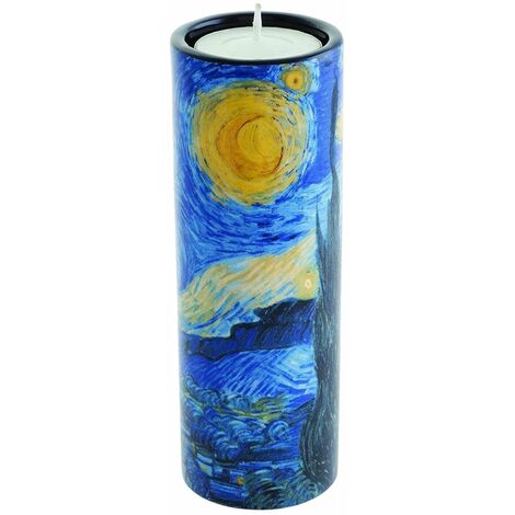 Porte-Bougie Cylindrique Nuit étoilée par VAN GOGH (1/2)