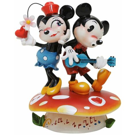 Statuette Mickey Et Minnie By Miss Mindy