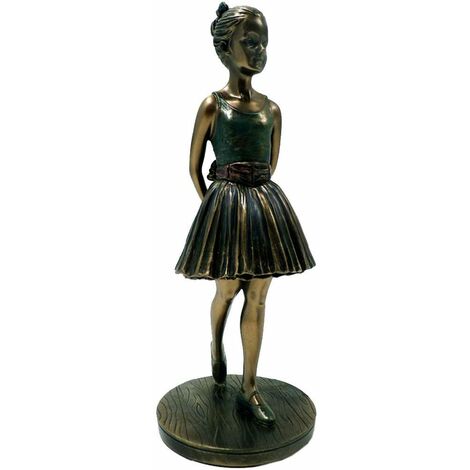 Statuette Danseuse de collection aspect bronze 20 cm (1/2)