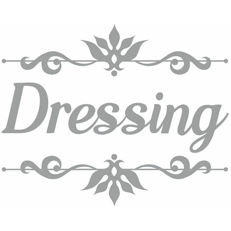 Sticker décoratif de porte - Dressing (1/2)