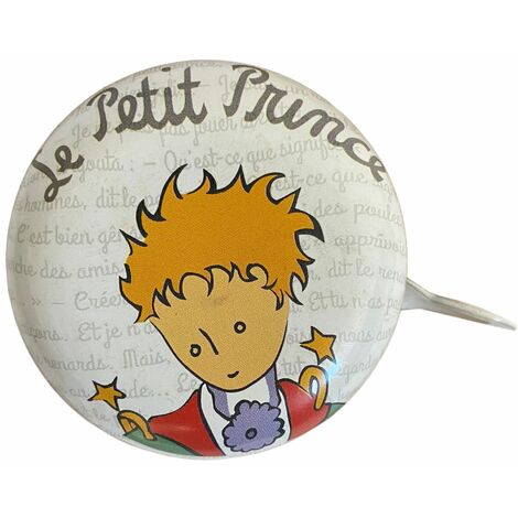 Le Petit Prince - Avertisseur Sonore blanc en métal pour Vélo (1/2)