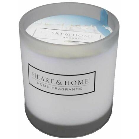 Petite bougie heart and home linge frais (1/2)