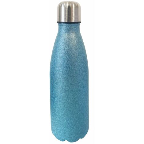 Bouteille Thermos Bleu en inox - by Cbkreation (1/2)