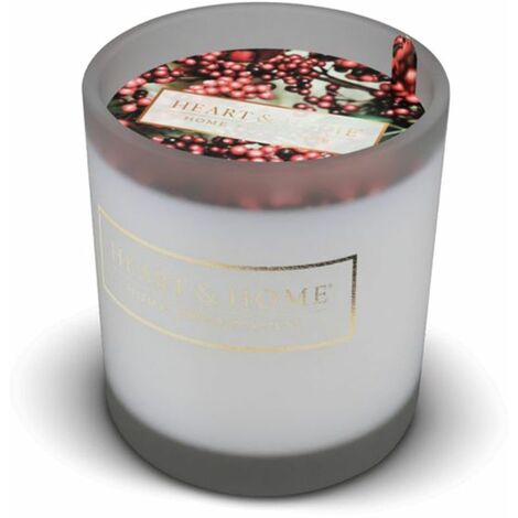Petite bougie heart and home épices et cranberry (1/2)