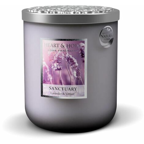 Grande bougie heart and home jardin secret (1/2)