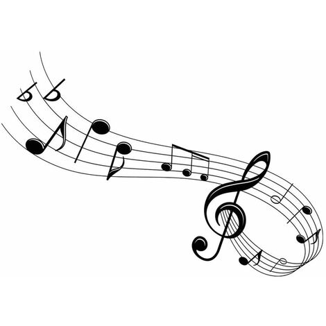 Stickers muraux théme musique (1/2)