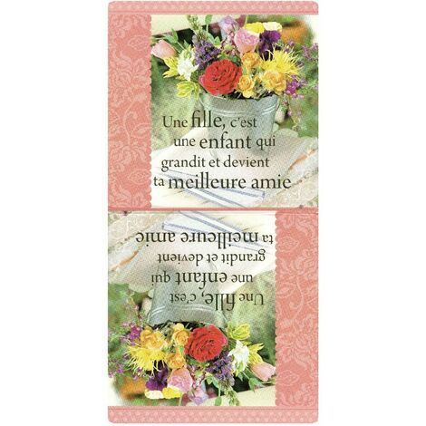 Torchon microfibre à message 70 x 35 cm (1/2)
