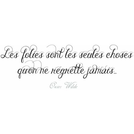 Stickers Muraux - Oscar Wilde (1/2)