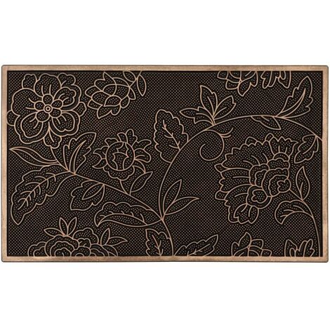 Essuie-pieds Floral en Gomme 75 cm (1/2)