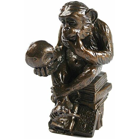 Figurine miniature reproduction Le Singe savant de Rheinhold