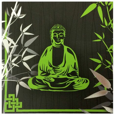 Cadre Bouddha d'or - TenStickers