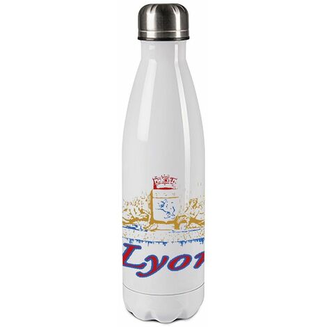 Bouteille Thermos en inox Lyon - by Cbkreation