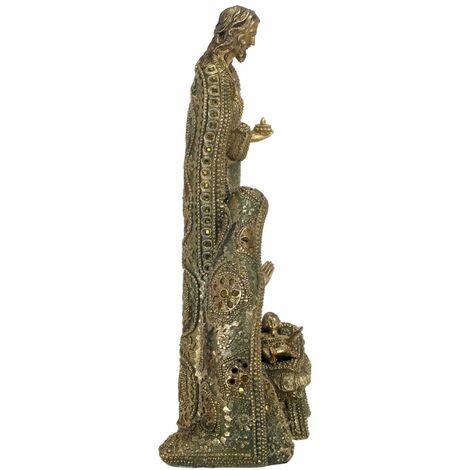 Grande statue Nativité en résine 47 cm