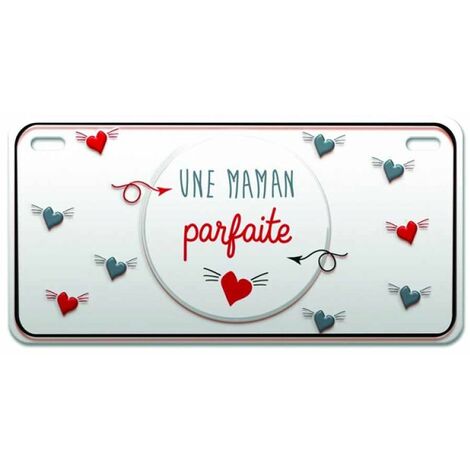Magnet Une Maman Parfaite en Métal (1/2)