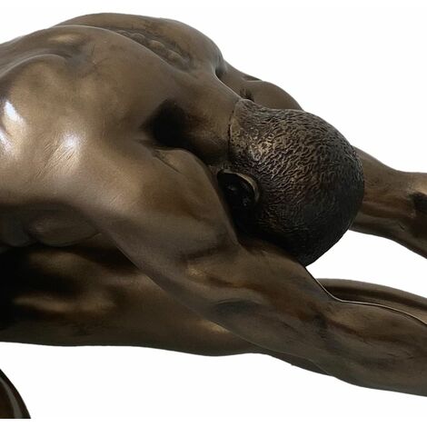 Statuette Body-Talk En Résine – Homme Nu, 7 Cm, Marque PARASTONE