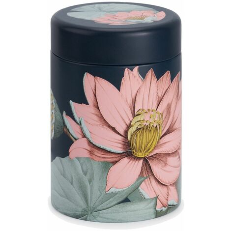 Boite Bleue Padma pour le thé Contenance 125 gr (1/2)