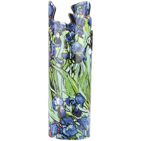 Vase en céramique silhouette Van Gogh - Les Iris (1/3)