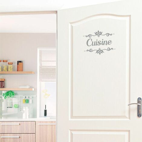 Sticker décoratif de porte - Cuisine