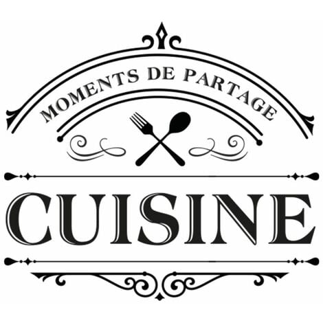 Sticker décoratif de porte Cuisine
