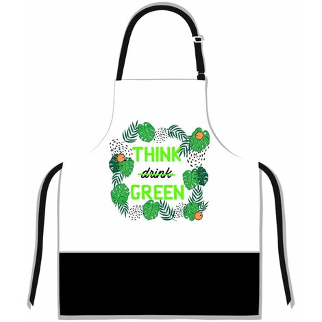 Tablier adulte à nouer - THINK GREEN (1/2)