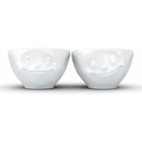 Set de 2 mini-bols en porcelaine Tassen rêveur et heureux 100 ml (1/3)