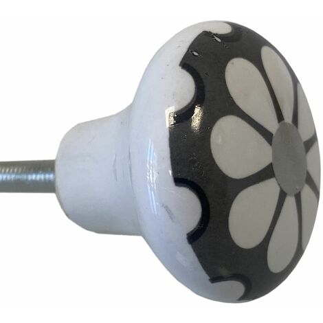 Bouton de meuble FLEUR vendu à l'unité (1/3)