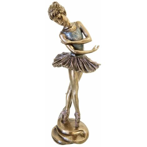 Statuette Danseuse aspect bronze 26 cm (1/2)
