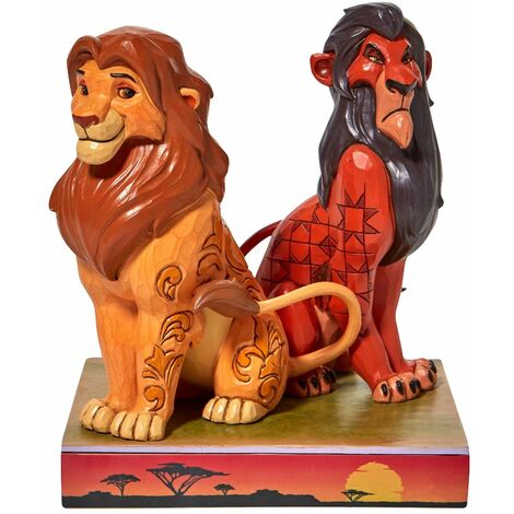 Figurine de collection Disney Simba et Scar (1/2)
