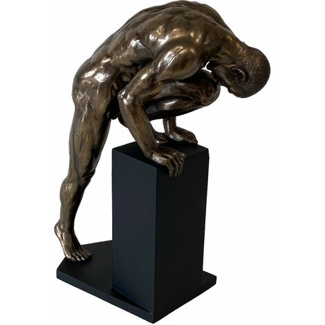 Statuette en résine Homme nu 34 cm (1/3)