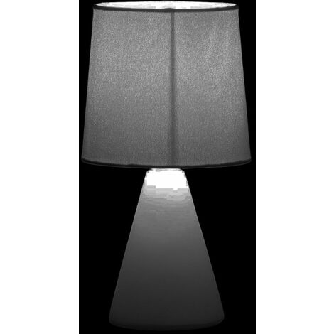 Lampe en Grès Gris foncé 25 cm