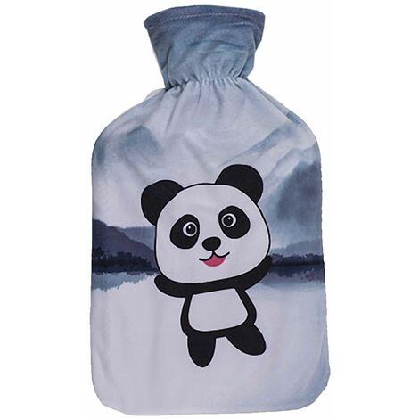 Bouillotte Petit Panda fond bleu (1/2)