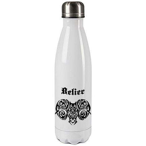 Bouteille isotherme en inox - Bélier by Cbkreation (1/2)