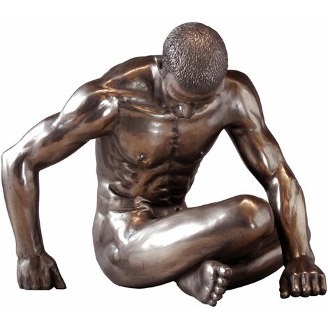 Statuette en résine Homme nu (1/2)