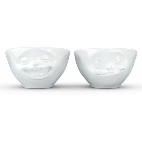 Set de 2 mini-bols en porcelaine Tassen Gourmand et Rieur 100 ml (1/4)