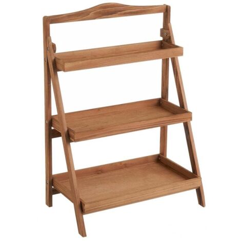 Étagère porte plantes en bois en sapin (1/4)