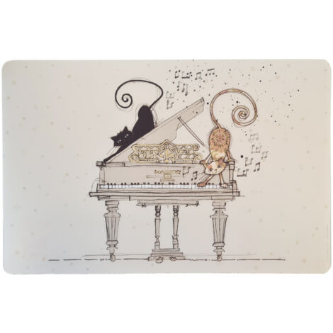Set de table Chats sur le piano 43 cm