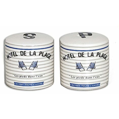 Set Poivre et Sel - Les pieds dans L'eau