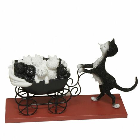 Statuettes de Chats Dubout - Irrésistible, figurines de chats Dubout