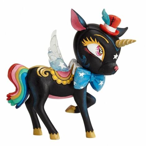 Statuette licorne noire par Miss Mindy (1/3)